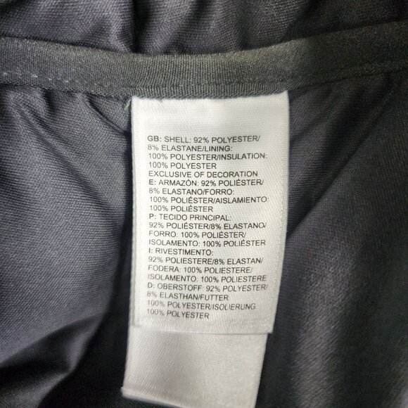 Womens Heather Grey The North Face Vest Jacket Sleeveless Full Zip Mock Neck XS - Picture 7 of 11